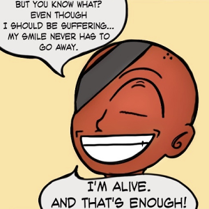 I'm alive...and that's enough