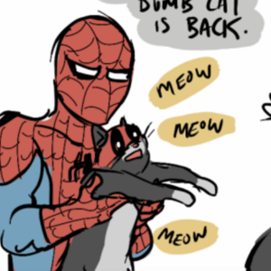 Deadpool Cat (A Sign Of Foreboding)
