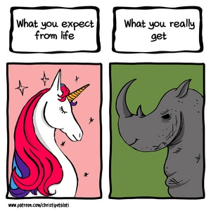 What I thought life would be 