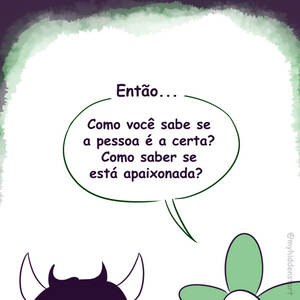 "Pessoa certa? Paix&atilde;o?"