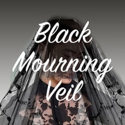 Black Mourning Veil