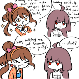 Chi and Lizzie interaction