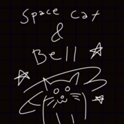 Space Cat And Bell