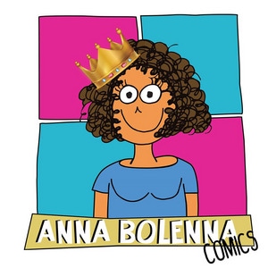 Anna Bolenna in the realm of comics