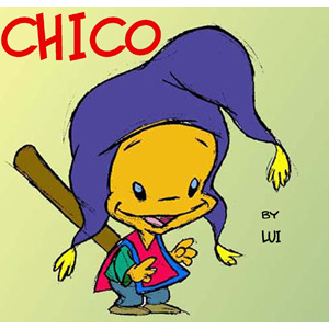 Chico in "Angry Llamas Spit"