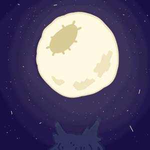 The Wolf Who Fell For The Moon