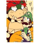 Luigi_and_the_beast_bowser 