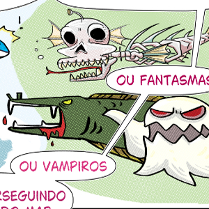 fantasma, monstro ou vampiro?