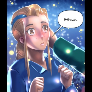 Hanzo x Brigitte short comic!