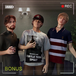 Main Menu - DLC Reward!  I'm a Q&A Boy! 