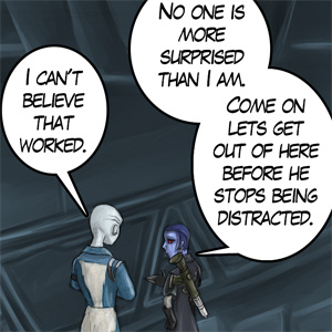 Look! A Distraction!