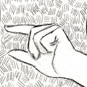 A Mão - Coisas que cabem entre os dedos
