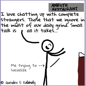 Socialising with strangers