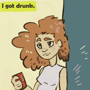 Roxanne starts to Panic! at the Party.