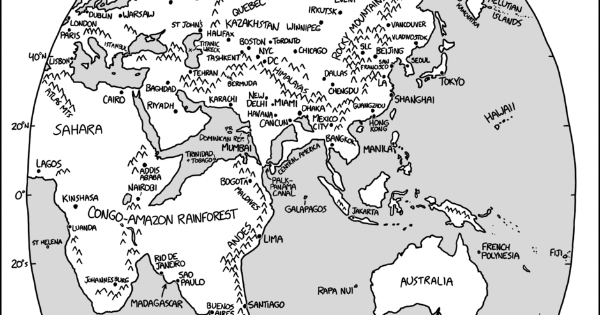 Read xkcd :: Bad Map Projection: ABS(Longitude) | Tapas Community