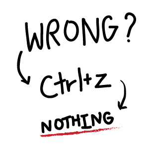 Ctrl+z