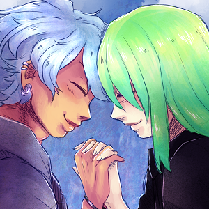 Himuri and Sakari (Art break)