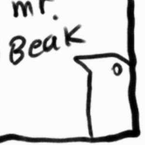 Mr. Beak Draws Some Spirals