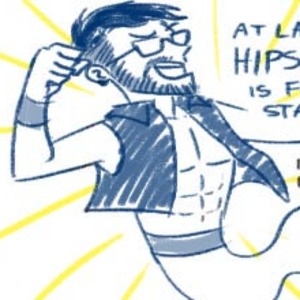 Hipster genie from Starbucks