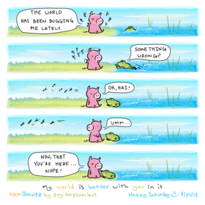 bug out.