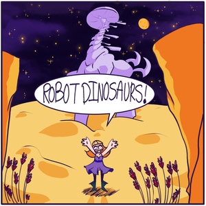 Forever adventure with Robot Dinosaurs