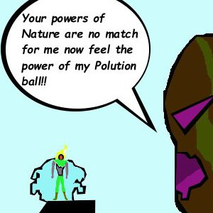 Nature-Man vs the Pollution Blob 2