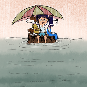 Cloudy with a Chance of Hippo