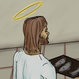 Supper at family Christ.