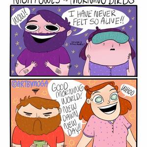 Night Owl vs Morning Bird