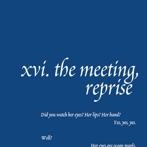 xvi. the meeting, reprise