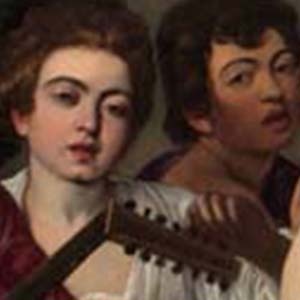 Caravaggio. "The Musicians." c. 1595.
