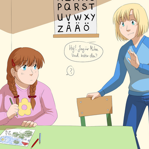 Mika and Kitta (and family)