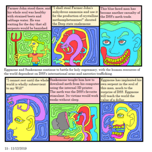 Farmer John stood There