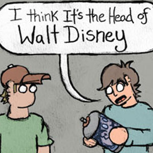 The Head of Walt Disney