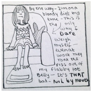 The art of weighing yourself!