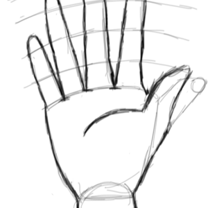 terrible hand i sketched