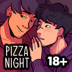 Pizza Night | Sketch pages + Back cover