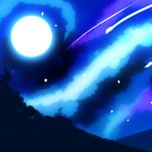 The 901th year of the blue moon!