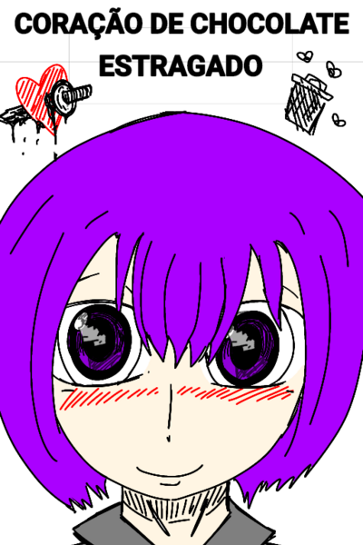 Cora&ccedil;&atilde;o de chocolate estragado 