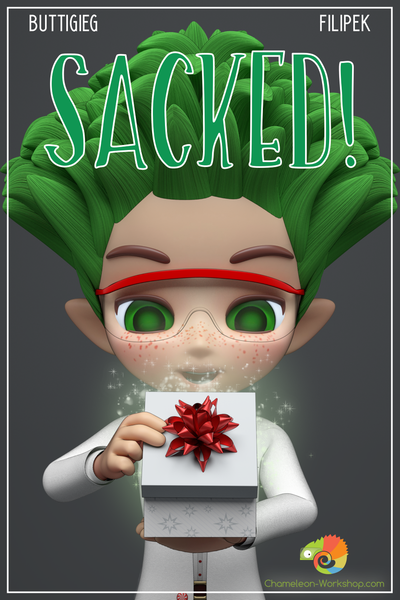 Sacked! A Christmas Comic