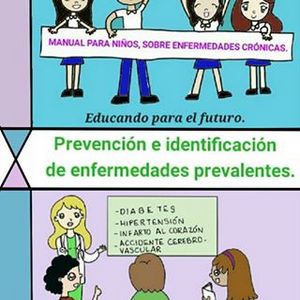 Manual para niños y niñas sobre enfermedades crónicas.