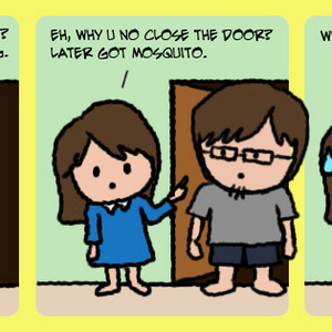 Who let the mosquitoes in?