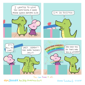 it's magic, you know.
