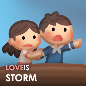 Love is... Weathering the storm