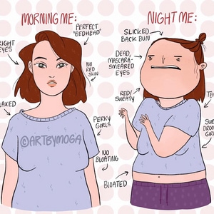 Morning Me vs Night Me