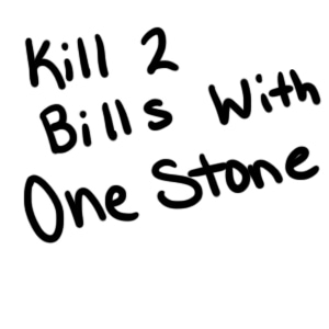 kill 2 bills with one stone