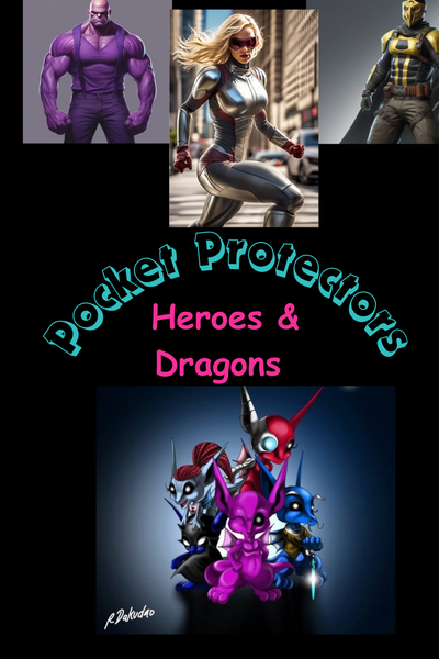 Pocket Protectors: Heroes and Dragons