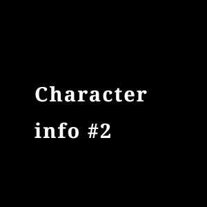 Character info-Alek Amber