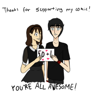 Extra: Thanks for 50+ subs!