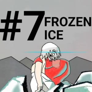 Frozen ice